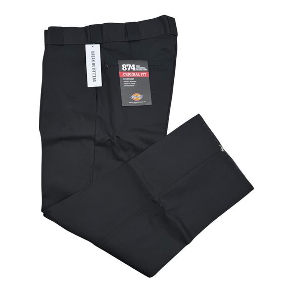 Dickies Urban Outfitters Exclusive 874 Work Pant Raw Edge Color Black Sz 30X27